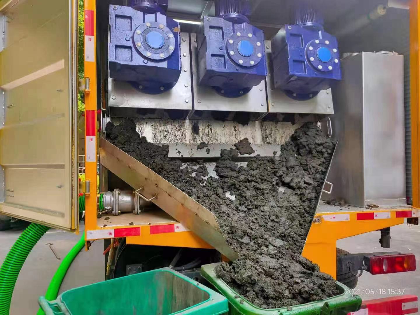 梅列化粪池清掏城市维护站-泥浆净化干湿分离处理